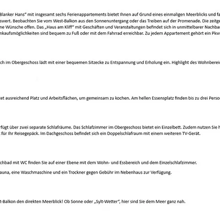 公寓 Trutz Blanker Hans - Duenenstr 19, App 8 文尼斯塔特